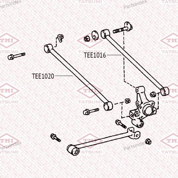 TATSUMI Рычаг Подвески TEE1016 купить,NaN