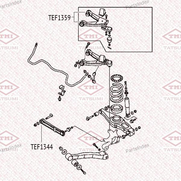 TATSUMI Рычаг Подвески TEF1344 купить,NaN