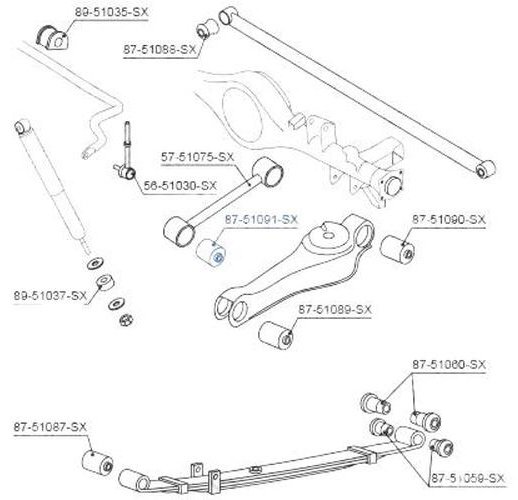 Stellox рычаг подвески 8751091SX купить,NaN