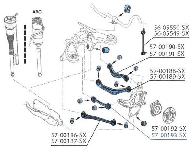 Stellox рычаг подвески 5700193SX купить,NaN