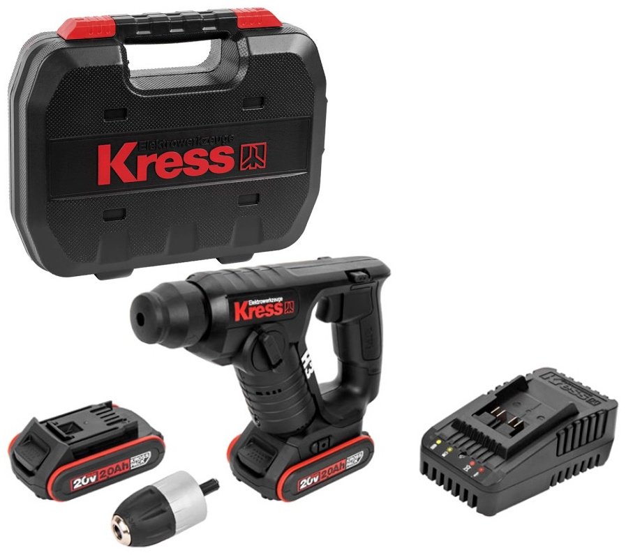 Перфоратор Kress KU380 1.7 Дж, SDS-Plus