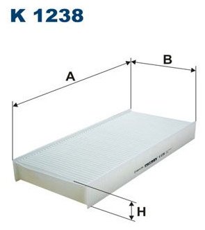 FILTRON Фильтр, Воздух Во Внутренном Пространстве K1238 - ForteMarket FILTRON Фильтр, Воздух Во Внутренном Пространстве K1238 купить,NaN