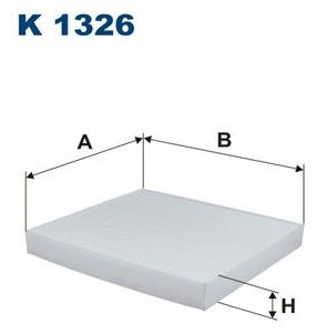 FILTRON Фильтр, Воздух Во Внутренном Пространстве K1326 купить,NaN