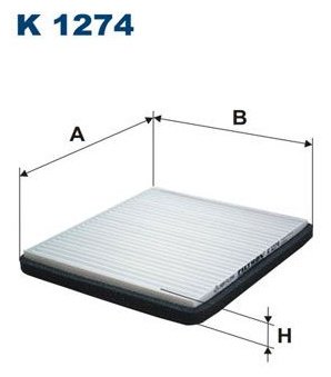 FILTRON Фильтр, Воздух Во Внутренном Пространстве K1274 - ForteMarket FILTRON Фильтр, Воздух Во Внутренном Пространстве K1274 купить,NaN