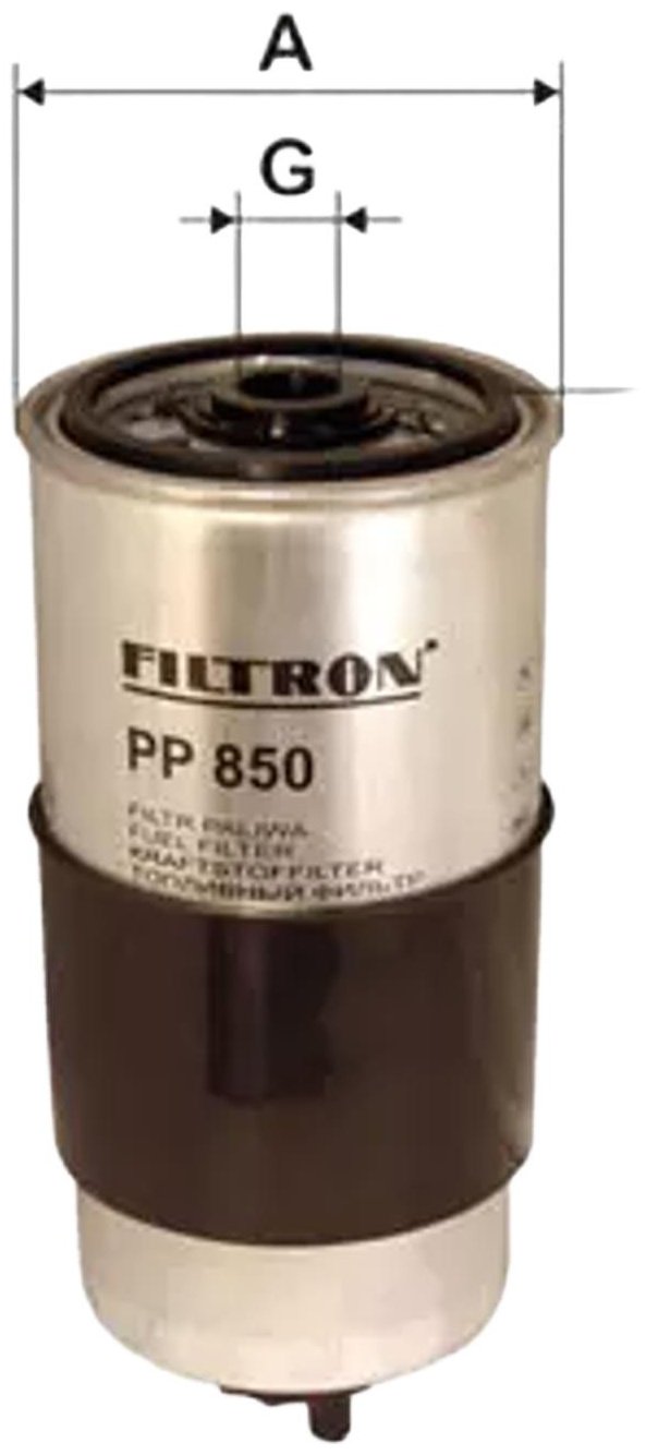 FILTRON топливный фильтр PP850 купить,NaN