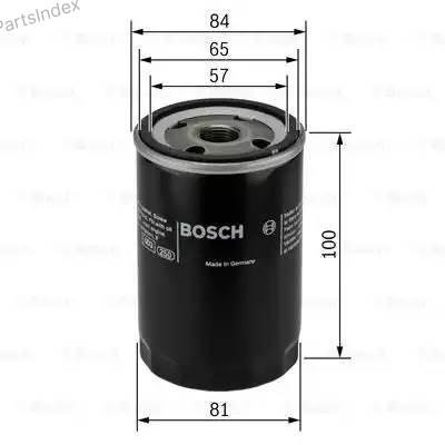 BOSCH Фильтр Масляный Двигателя 986452023 - ForteMarket BOSCH Фильтр Масляный Двигателя 986452023 купить,NaN
