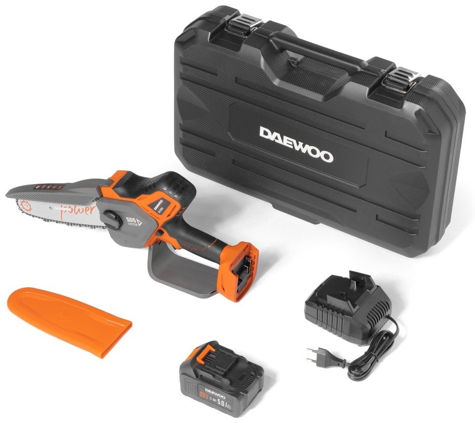Цепная пила Daewoo аккумуляторная DACS 821Li SET - ForteMarket Цепная пила Daewoo аккумуляторная DACS 821Li SET купить,0