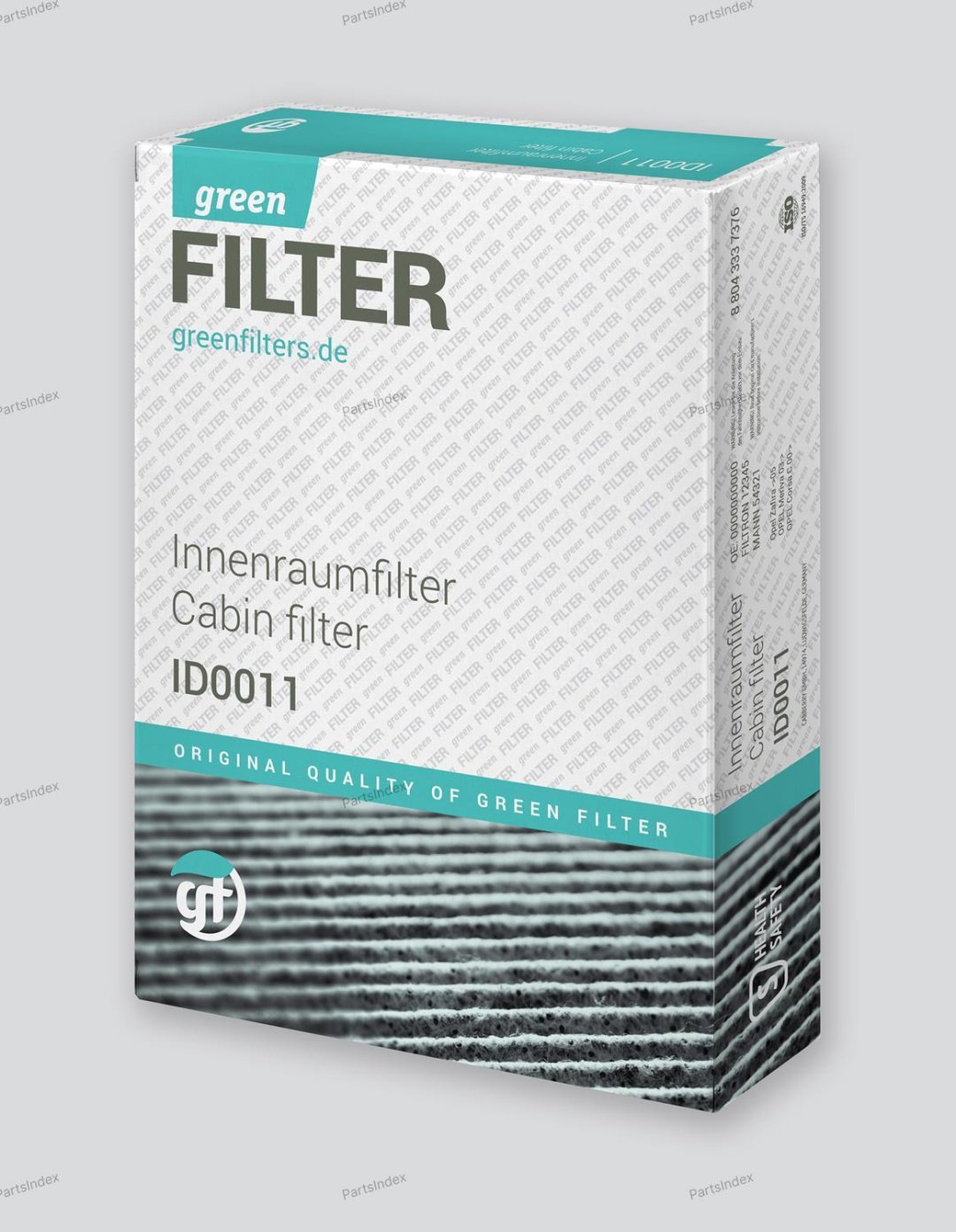 GREEN FILTER Фильтр Салона IF0223 купить,NaN