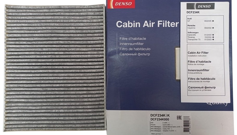 DENSO салонный фильтр DCF234K купить,NaN