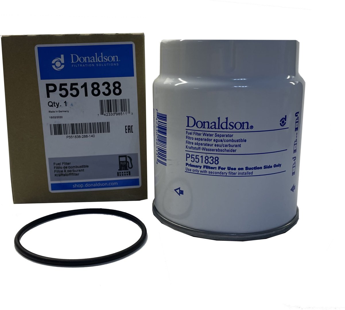 DONALDSON топливный фильтр P551838 купить,NaN