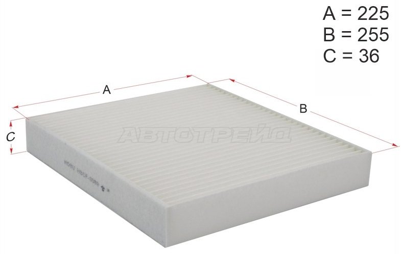 HOSU салонный фильтр HSCF0069