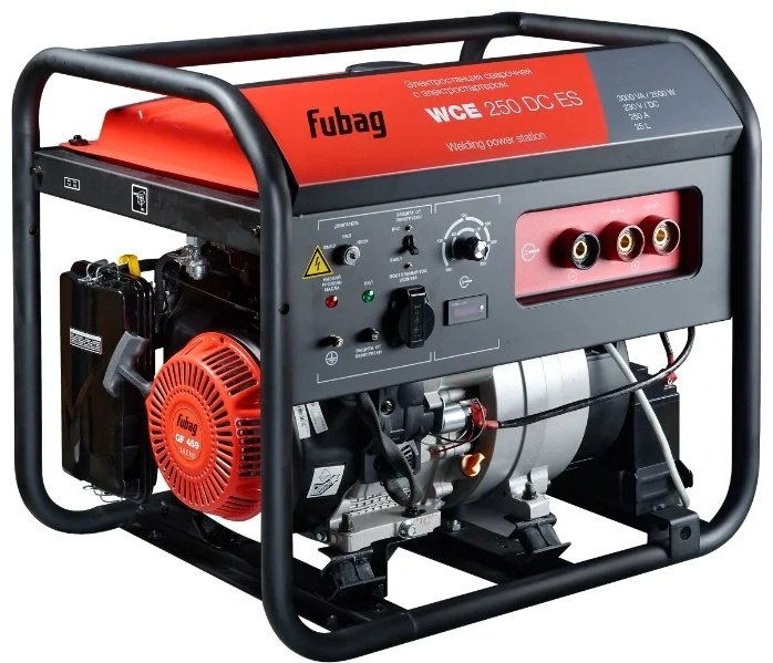 Электростанция бензиновая Fubag 2.5 кВт 1 (220 В), WCE 250 DC ES купить,NaN