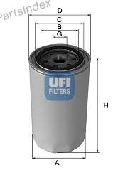 UFI Гидрофильтр, Автоматическая Коробка Передач 2318000 купить,NaN