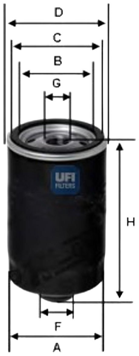 UFI масляный фильтр 2315603 купить,NaN