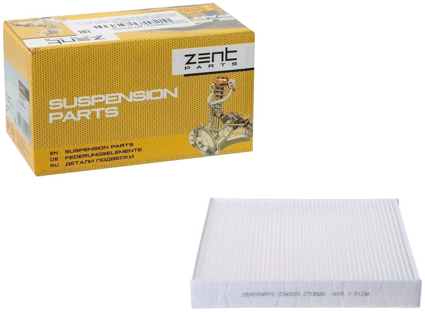 ZentParts салонный фильтр Z34203 купить,NaN