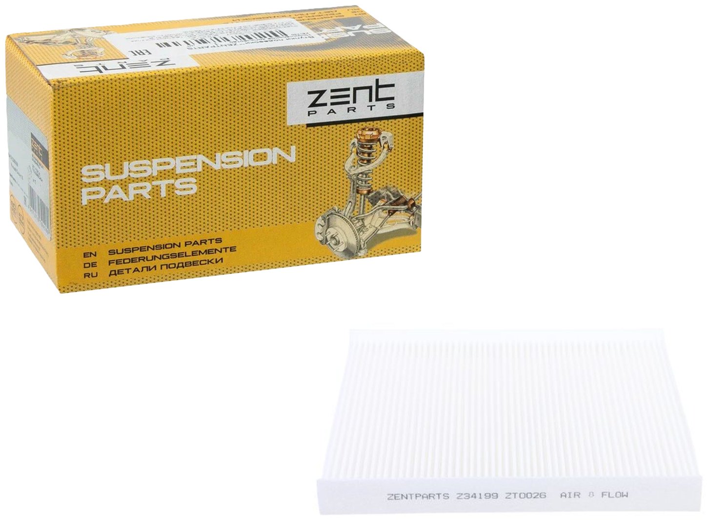 ZentParts салонный фильтр Z34199 купить,NaN