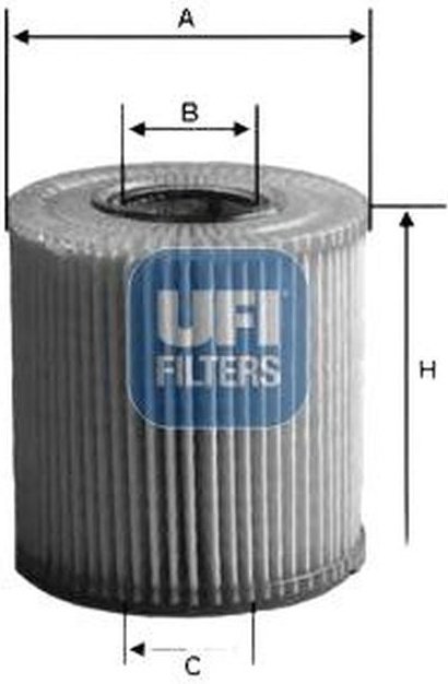 UFI масляный фильтр 2516400 купить,NaN