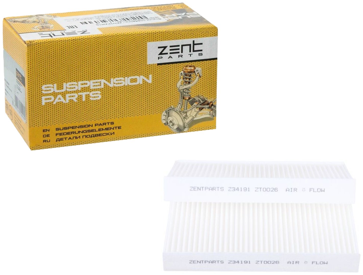 ZentParts салонный фильтр Z34191 купить,NaN