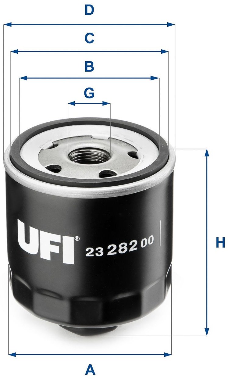 UFI Масляный Фильтр 2328200 купить,NaN
