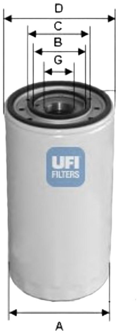UFI масляный фильтр 2347500 купить,NaN