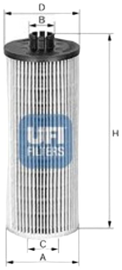 UFI масляный фильтр 2503600 купить,NaN