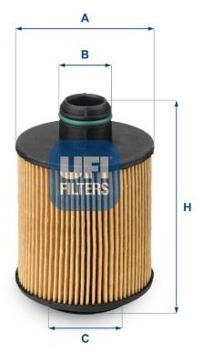 UFI Масляный Фильтр 2506100 купить,NaN