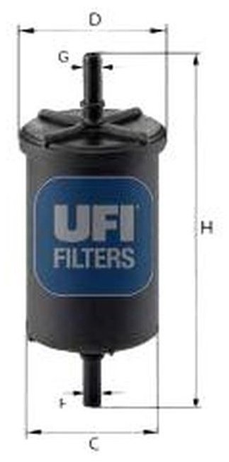 UFI топливный фильтр 3194800 купить,NaN