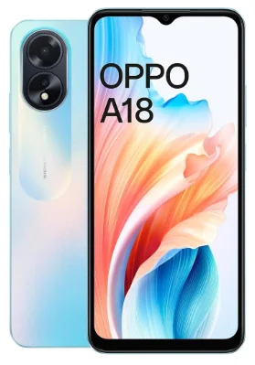 Смартфон Oppo A18 4/128GB Glowing Blue купить,NaN