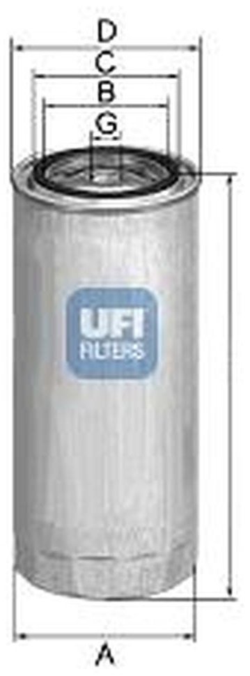 UFI топливный фильтр 2415500 купить,NaN