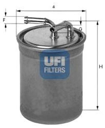UFI топливный фильтр 2401600 купить,NaN