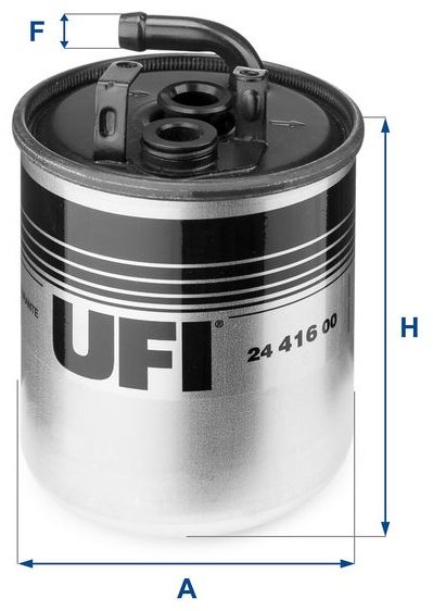 UFI топливный фильтр 24.416.00 купить,NaN