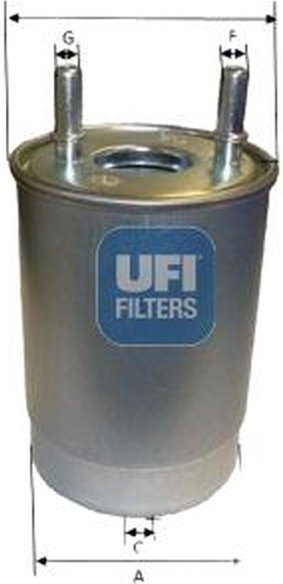 UFI топливный фильтр 2418700 - ForteMarket UFI топливный фильтр 2418700 купить,NaN