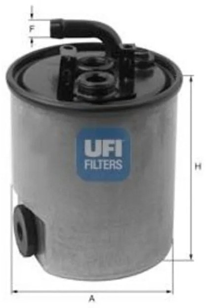 UFI топливный фильтр 24.007.00 купить,NaN