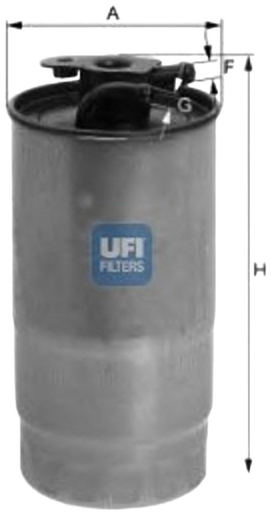 UFI топливный фильтр 2442700 купить,NaN