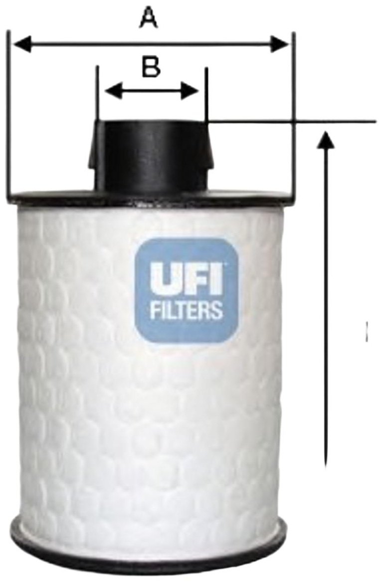 UFI топливный фильтр 60H2O00 купить,NaN