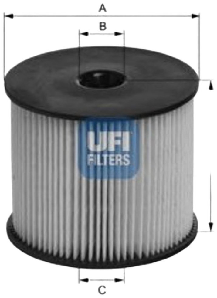 UFI топливный фильтр 2600300 купить,NaN