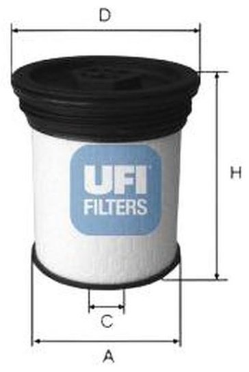 UFI топливный фильтр 2601901 - ForteMarket UFI топливный фильтр 2601901 купить,NaN