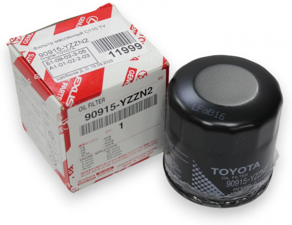 Toyota масляный фильтр 90915YZZN2 купить,NaN