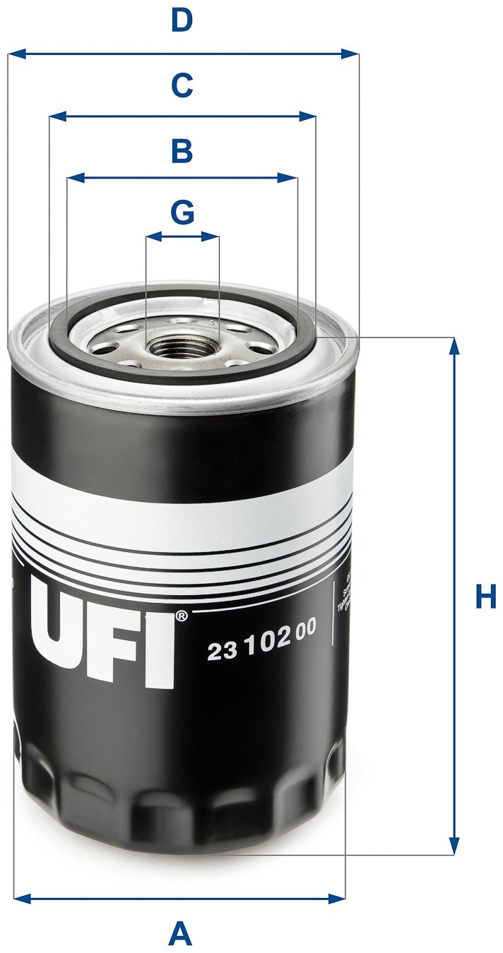 UFI масляный фильтр 2310200 купить,NaN