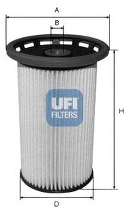 UFI топливный фильтр 2602600 купить,NaN