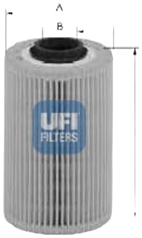 UFI топливный фильтр 2601800 купить,NaN