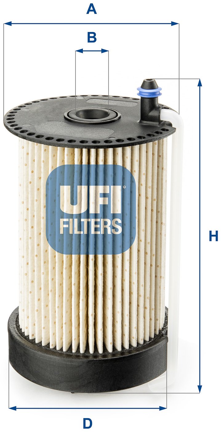 UFI топливный фильтр 2603100 купить,NaN