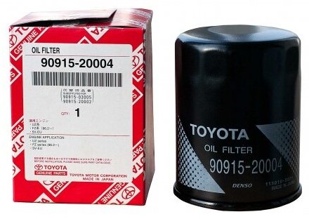 Toyota масляный фильтр 90915-20004 купить,NaN