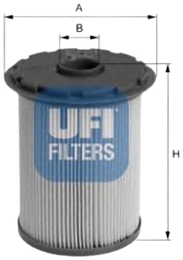 UFI топливный фильтр 2669600 купить,NaN