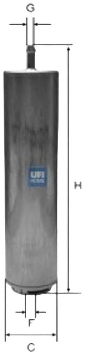 UFI топливный фильтр 3185100 купить,NaN