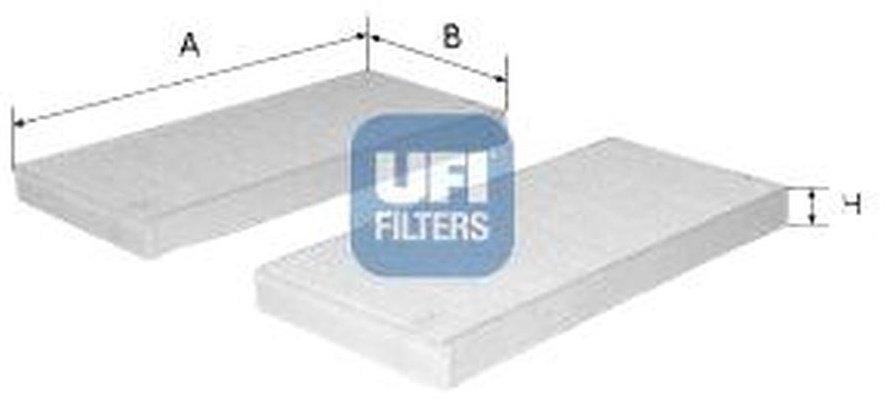 UFI салонный фильтр 5331000 купить,NaN