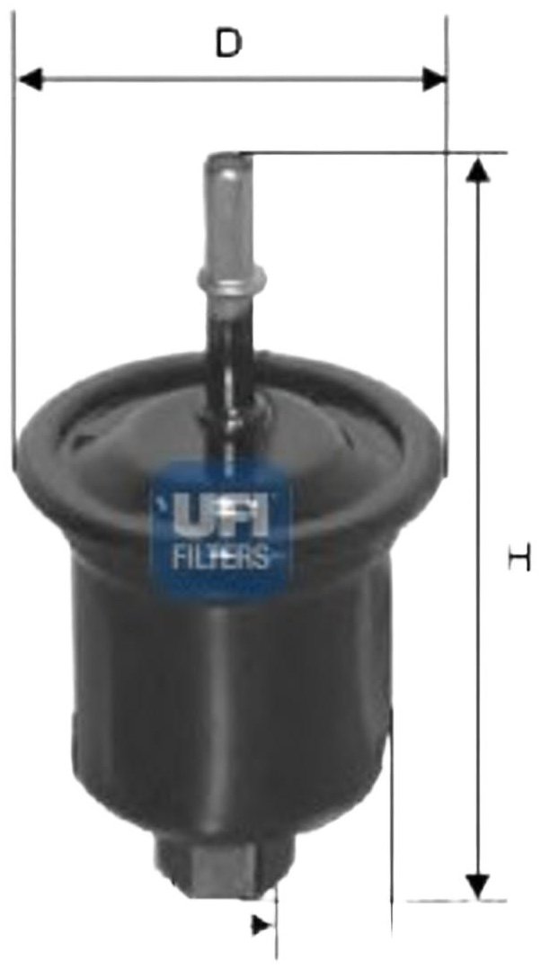 UFI топливный фильтр 3173100