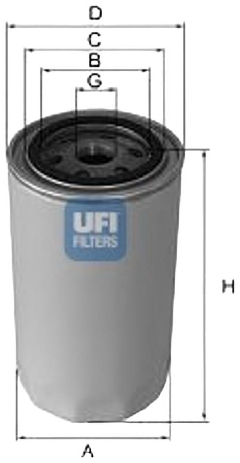 UFI масляный фильтр 2313003