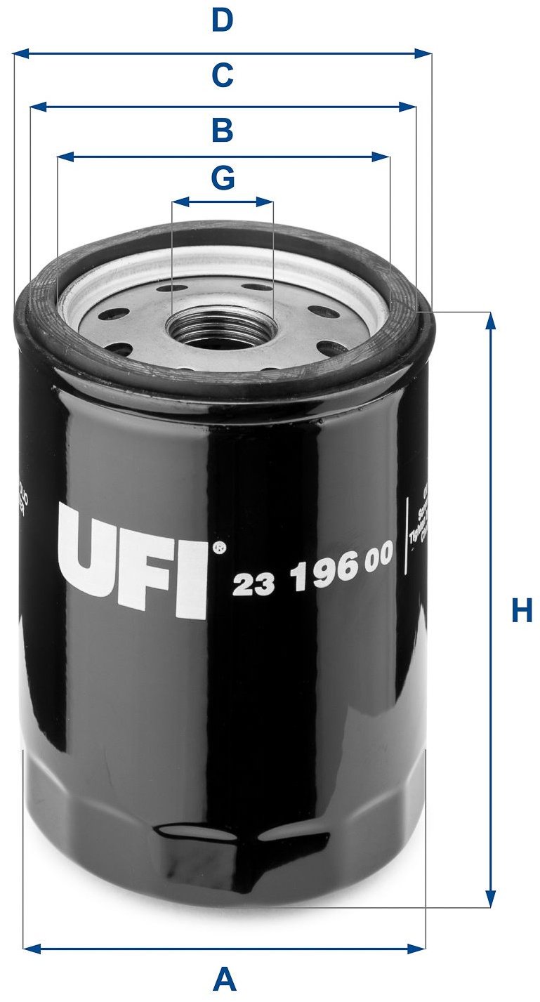 UFI Масляный Фильтр 2319600