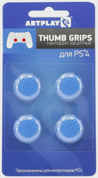 Накладки Artplays Thumb Grips для PS4 4 шт синие
